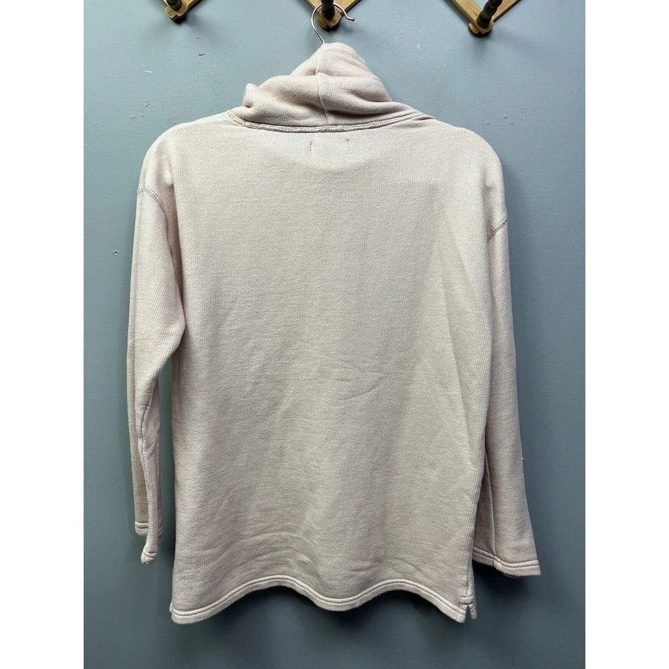 Chaps Sudadera Mujer Talla Pequeña Rosa Ligera Capucha Cuello Manga Larga Foto 2 de 4