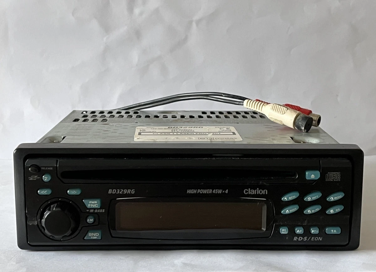 Clarion BD329RG CD radio head unit reference photo