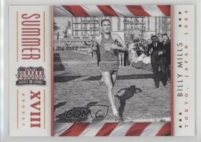 2012 Panini Americana Heroes & Legends Summer/Winter Games Billy Mills #2 0y3