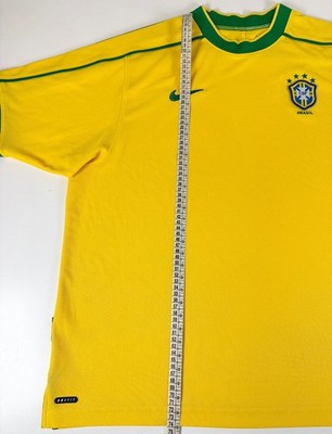 BRAZIL 1998/00 NIKE Reissue Football Shirt XL 90s mens Vintage