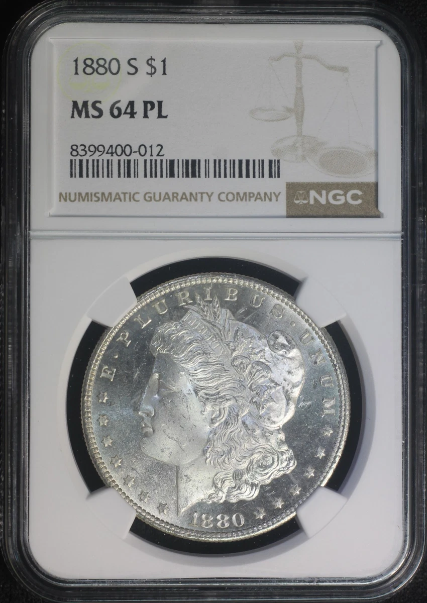 MS 64 Graded 1880 Year Morgan US Dollars (1878-1921) for sale | eBay