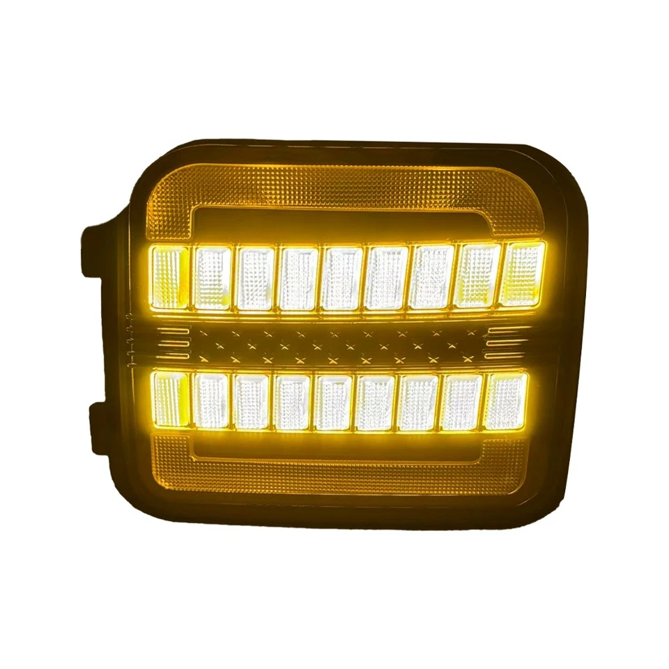 For 2006-2010 Hummer H3 2Pcs LED Turn Signal Lamps Front Corner Indicator Lights - Image 2 of 4