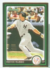 Kevin Russo NY Yankees 2010 Bowman Draft R/C
