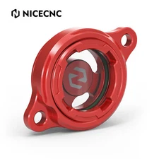 NICECNC Oil Filter Cover #11333-HP1-670 For Honda Sportrax 450 TRX450R 2004 2005