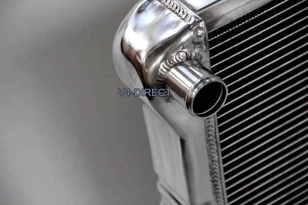 RADIADOR ALUMINIO 3 FILAS CHEVY CAMARO 1970-81 MUCHOS COCHES GM CAMIONES 26" NÚCLEO ANCHO Foto 4 de 4