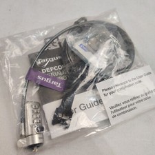 Targus Defcon Trapezoid Serialized Combo Cable Lock ASP66GLX-S