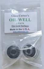 Glass Cutter Oil Well Reservoir for Cutter's Mate Morton System USA Made 2