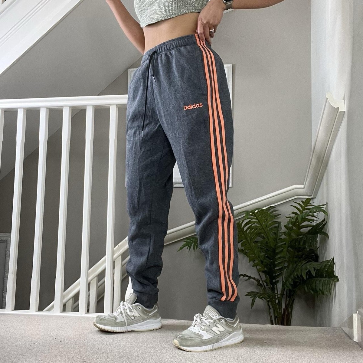 Grey Adidas Men's Post Game Solid Jogger Pants Adidas Tapered