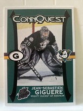 2003-04 Pacific Quest for the Cup ConnQuest #1 Jean-Sebastien Giguere 1:48 packs