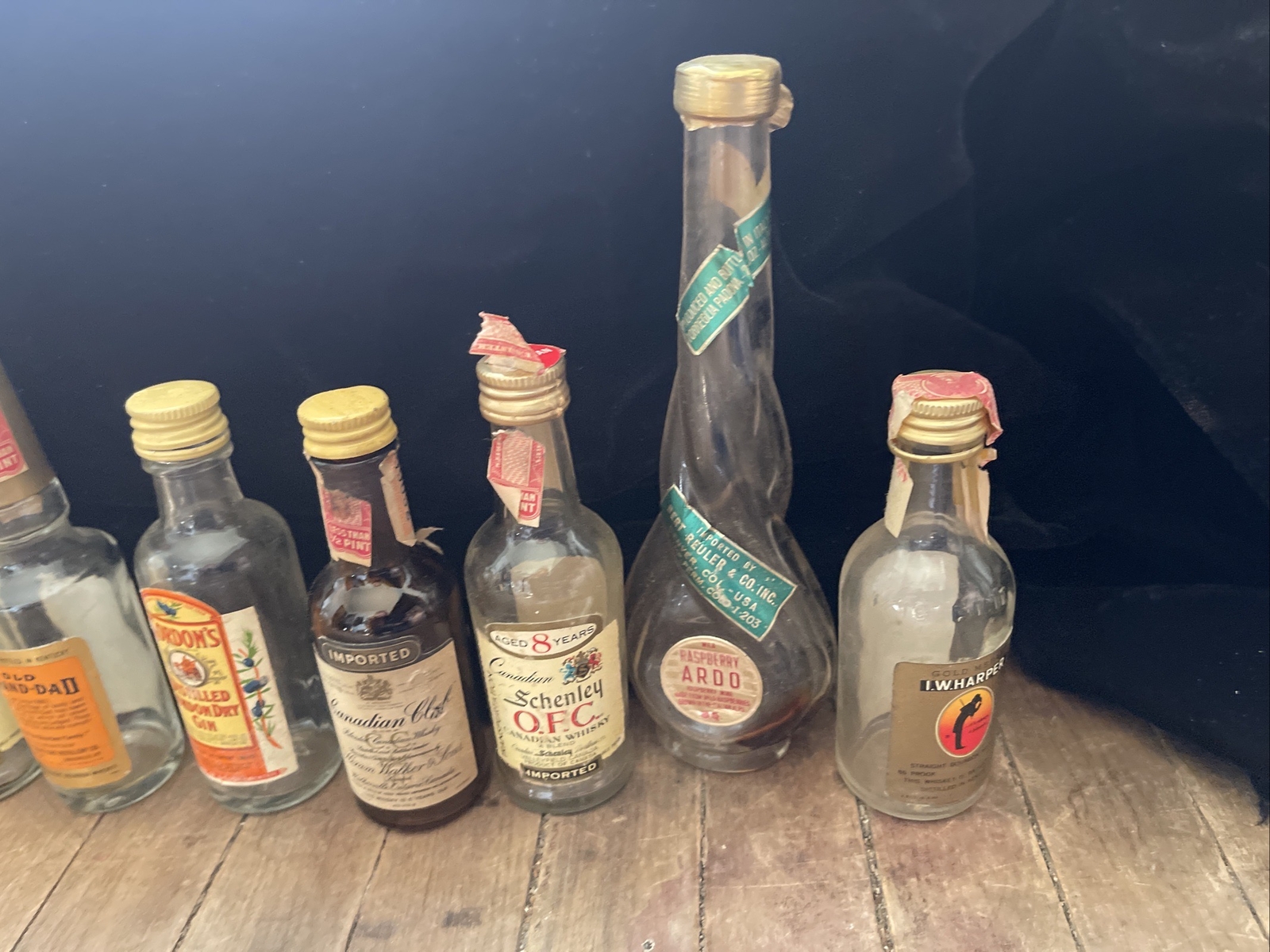 Lot vintage mini liquor bottles eBay