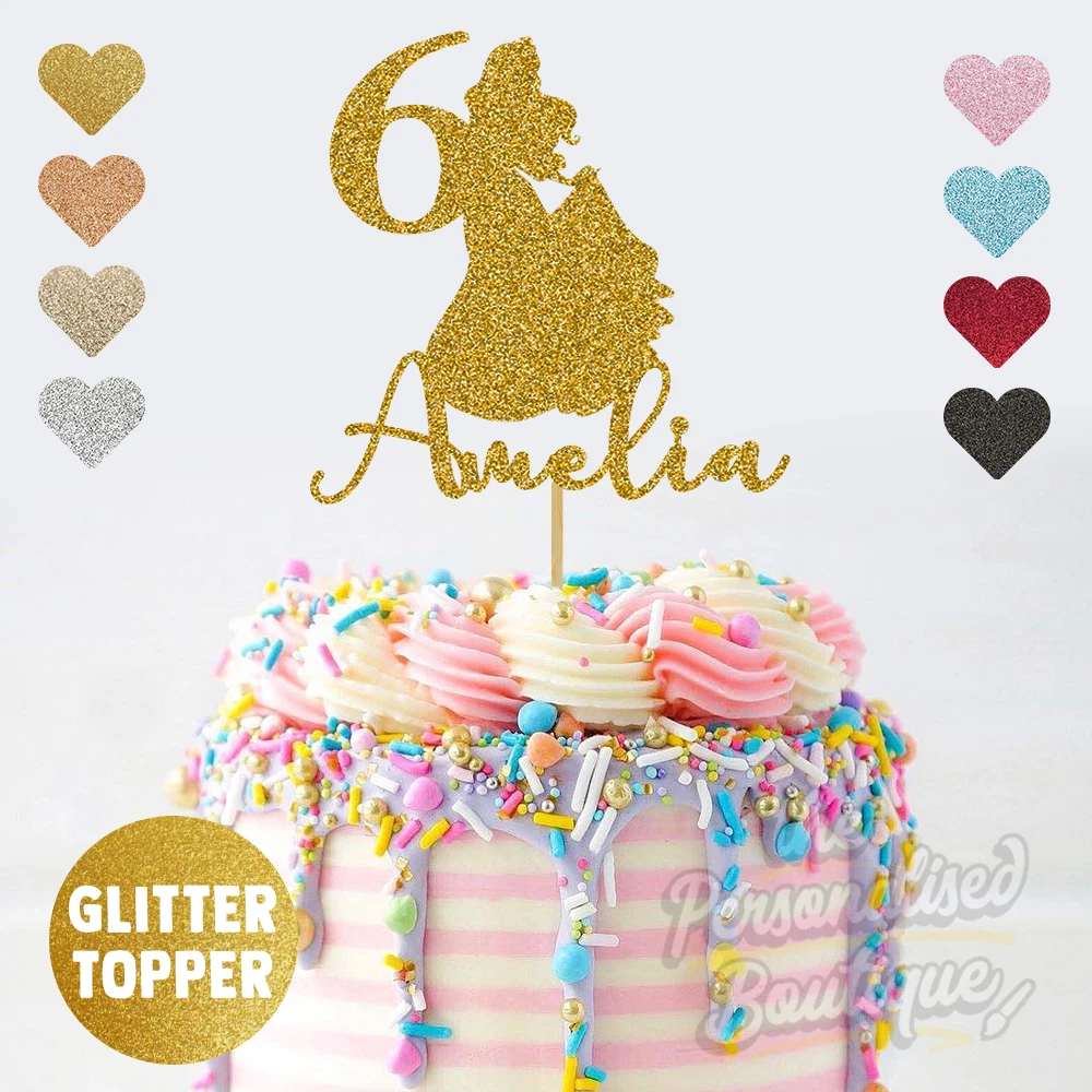 Discover 166+ pink princess cake topper in.eteachers