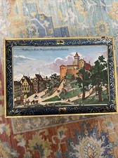 E. Otto Schmidt W. Germany Nurnberg Lebkuchen Metal Cookie Biscuit Tin Box