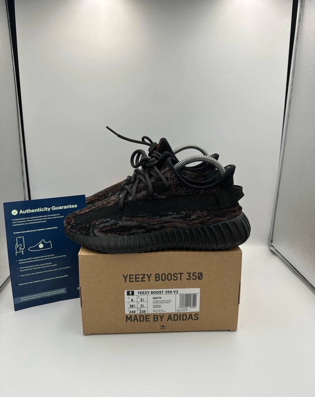 ADIDAS YEEZY BOOST 350 V2 MX ROCK UK 5.5 CONDIZIONI INCREDIBILI £ 250 + PREZZO CONSIGLIATO⚡️