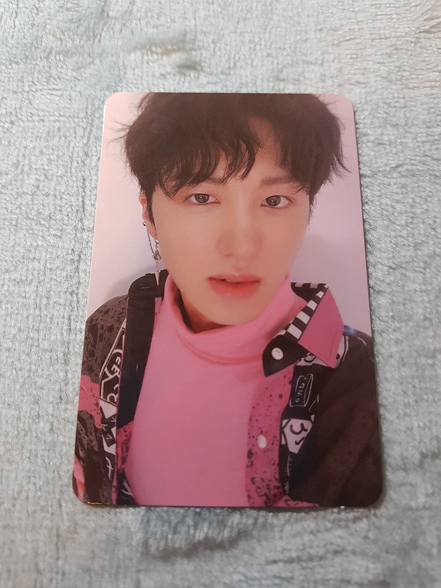 SF9 5th Mini Album Sensuous Now or Never Chani Type-B Photo Card K