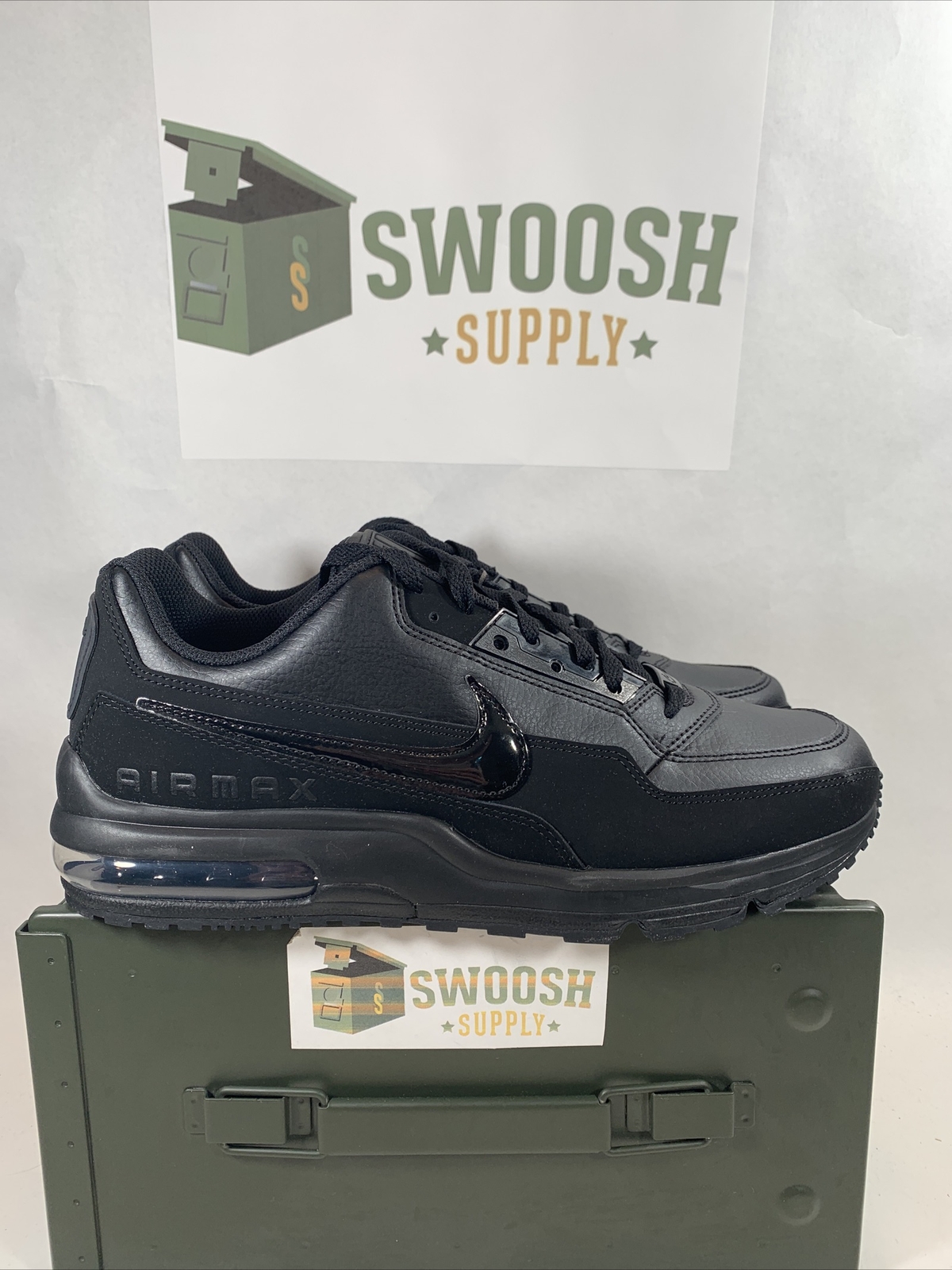 nike air max ltd 3 triple black