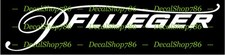 Pflueger Fishing Reels - Outdoors Sports - Vinyl Die-Cut Peel N' Stick Decals