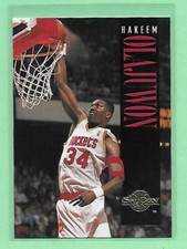 1994-95 Skybox Basketball Hakeem Olajuwon No# Houston Rockets👍