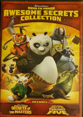 Kung Fu Panda Secrets of Masters & Secrets of the Furious Five DVD 2012