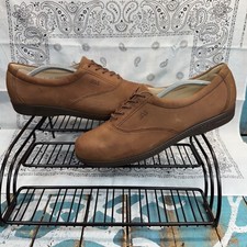 SAS TriPad Comfort Brown Leather Lace Up Shoes Women's Size 10N Made in USA