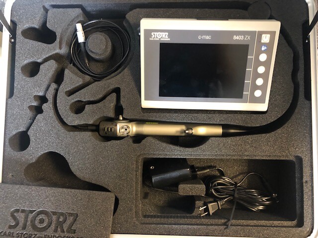 STORZ 11302 BDX Video Intubation Scope & STORZ C-MAC 8403 ZX