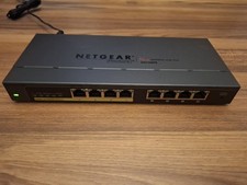 Netgear GS108PE v2 ProSafe Plus 8-Port Gigabit Switch with 4-Port PoE w/ PSU