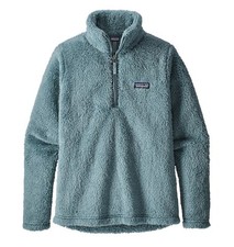 Women's Patagonia Los Gatos 1/4-Zip Fleece Jacket Shadow Blue Size Medium