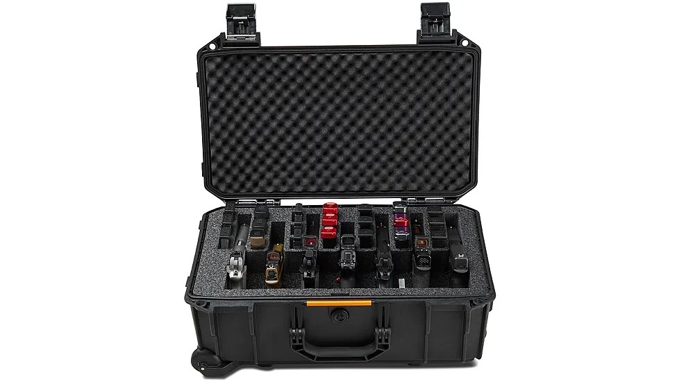 Pelican V525PF7 Vault 7-Pistol Case VCV525-0061-BLK Black High