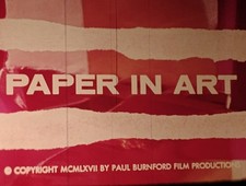Paper In Art 1967, Red Color 800ft Reel 16mm