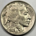 1929 BUFFALO NICKEL BEAUTIFUL FULL HORN CHOICE AU EARLY CIRCULATED COIN W LUSTER