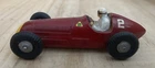 Vintage Dinky Toys 232 ALFA ROMEO Racing Car. Fully Restored. Circa 1950s