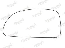 Summit Stick-On Standard Mirror Glass fits Toyota MR2 LHS