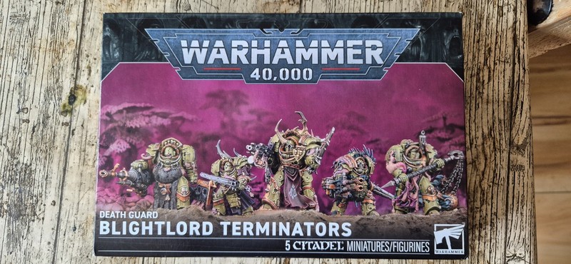 Warhammer 40k Death Guard Blightlord Terminators BNIB - UNOPENED SEALED NEW