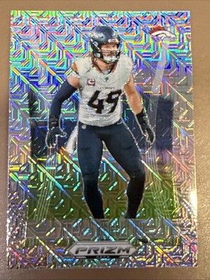 Alex Singleton 2024 Panini Prizm Deca - Football Card Broncos #91 Mojo Prizm /30