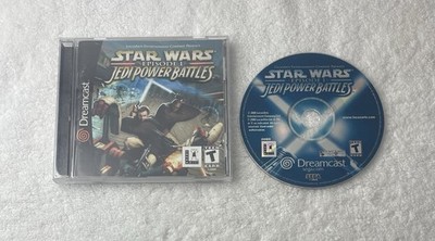 Star Wars: Episode 1 Jedi Power Battles (Sega Dreamcast, 2000) CIB- Tested