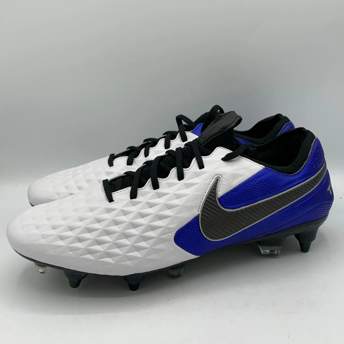 Nike Tiempo Legend 8 Elite SG Pro White Hyper Royal for Sale