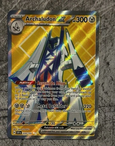 Archaludon ex 224/191 Sv08: Surging Sparks Holo