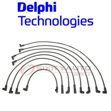 Delphi Spark Plug Wire Set for 1983-1984 GMC K1500 Suburban 5.7L V8 Ignition wm
