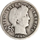 1895-S Barber Dime