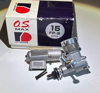 New in Box OS Max 15 FP-S CL Control Line Engine with Front Mount NVA