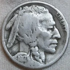 1917 S Buffalo Nickel VG+.  Free Shipping.  Breaking Up Sets