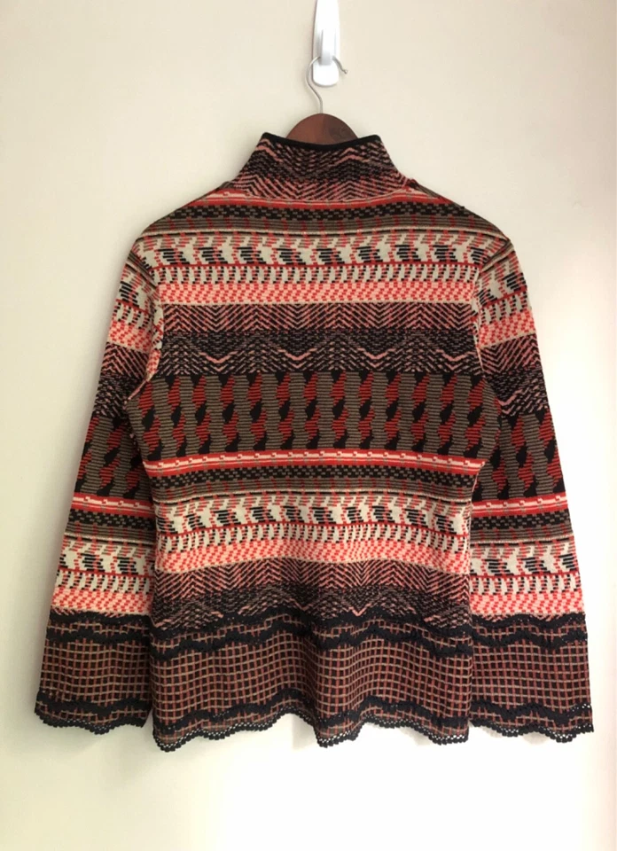 Suéter Christian Lacroix Bazar Vintage Intrincado Malla/Lana Foto 2 de 4