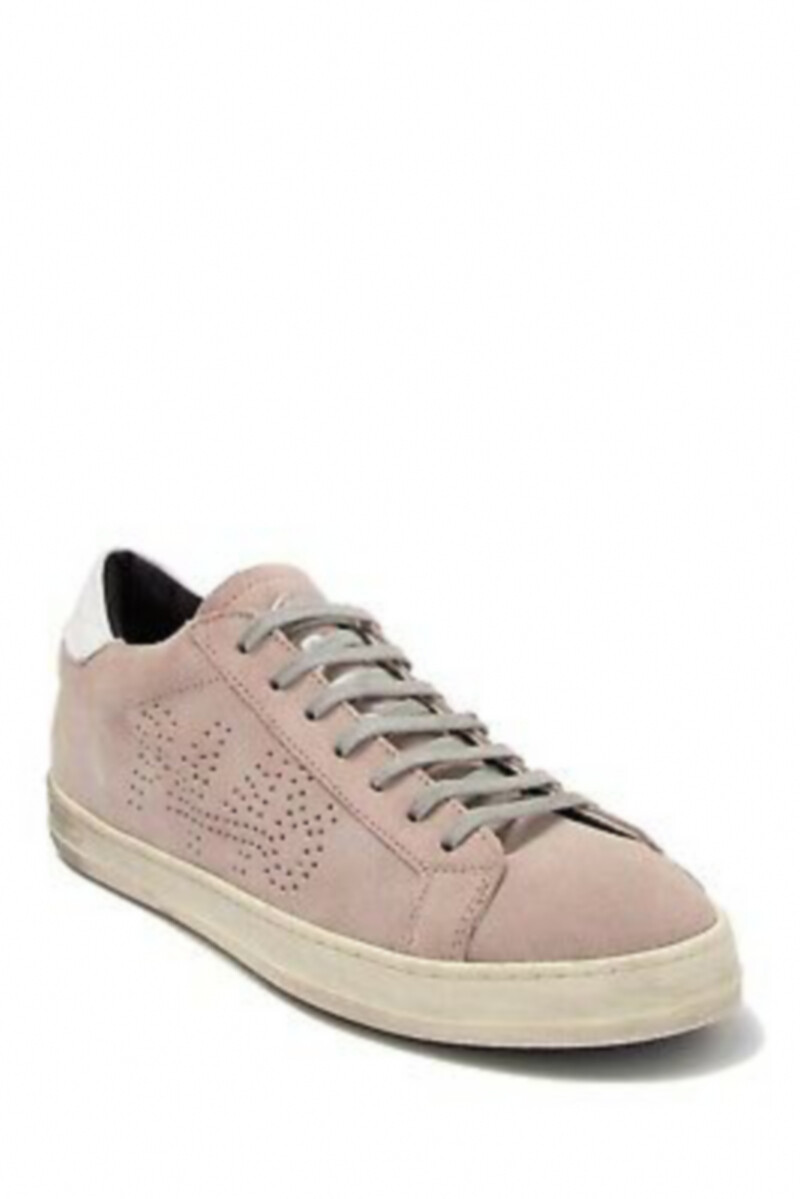 New! P448 E9 John Sneaker Low Top Shoes Powder Pink Suede 42 EU 11.5 -12 US DD34