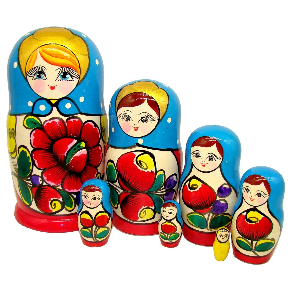 Magnet frigo russe - Poupée Matriochka - Merveilles Russie