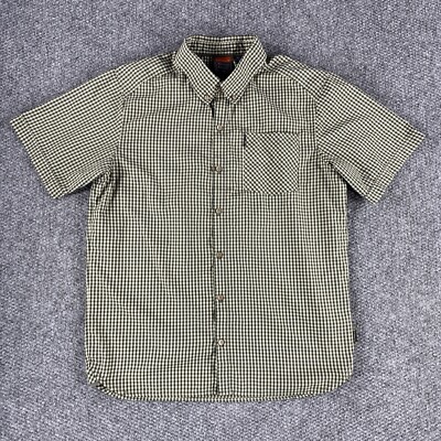 Merrell Mens Short Sleeve Button Up Shirt UPF 20+ Size Medium