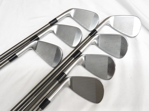 Used TaylorMade 2019 P-790 Forged Iron Set 5-PW,AW Steelfiber 90 f3 Regular Flex - Picture 8 of 8