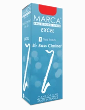 Marca Excel Bass Clarinet Reeds - 5 Per Box
