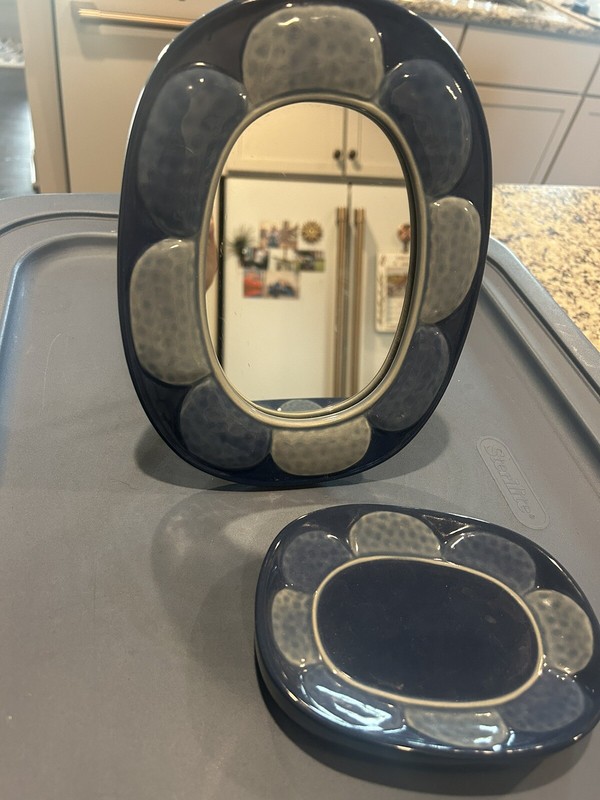 Opalhouse Target Standing Mirror And Soap Dish Designed with Jungalow - New