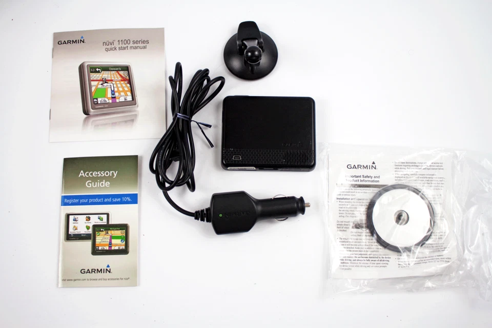 Garmin Nuvi 1100 3 1/2" Touchscreen GPS Navigation Receiver - Image 2 of 4