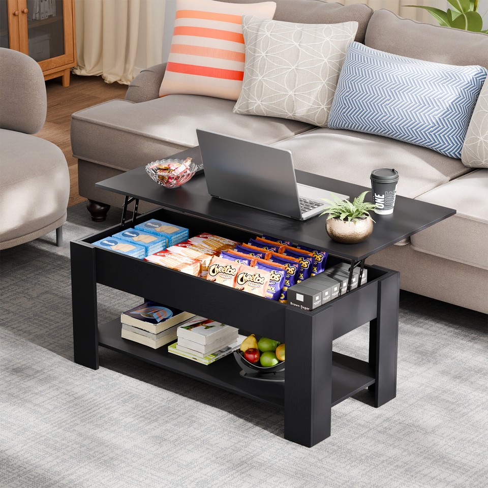 Coffee Table Lift Top Coffee Tables with Hidden Compartment and Storage ...
