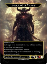 Iroas, God of Victory - Full Art Altered Art Custom Proxy Cards